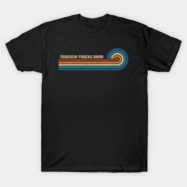 Tedeschi Trucks Band - Retro Sunset T-Shirt by Arestration